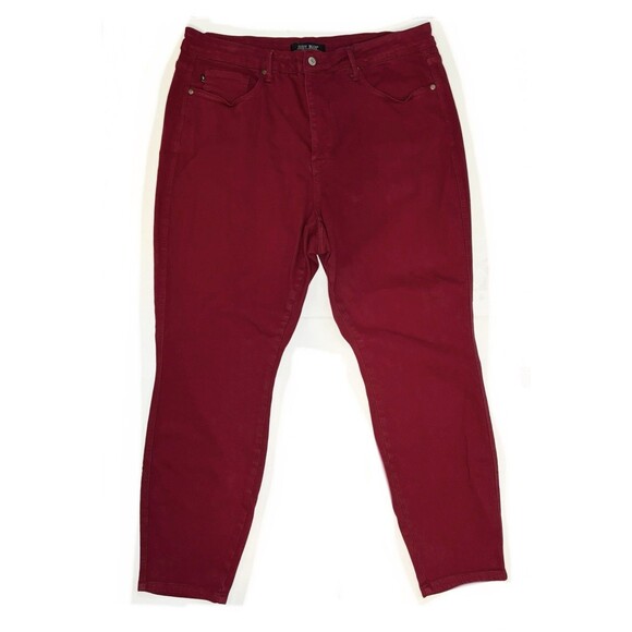 Judy Blue Jeans Womens 20W Scarlet High Rise Tummy Control Top Skinny Comfort - Picture 1 of 7